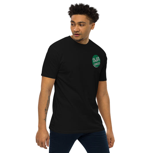 Men’s premium heavyweight tee 9ja Breed Embroidery